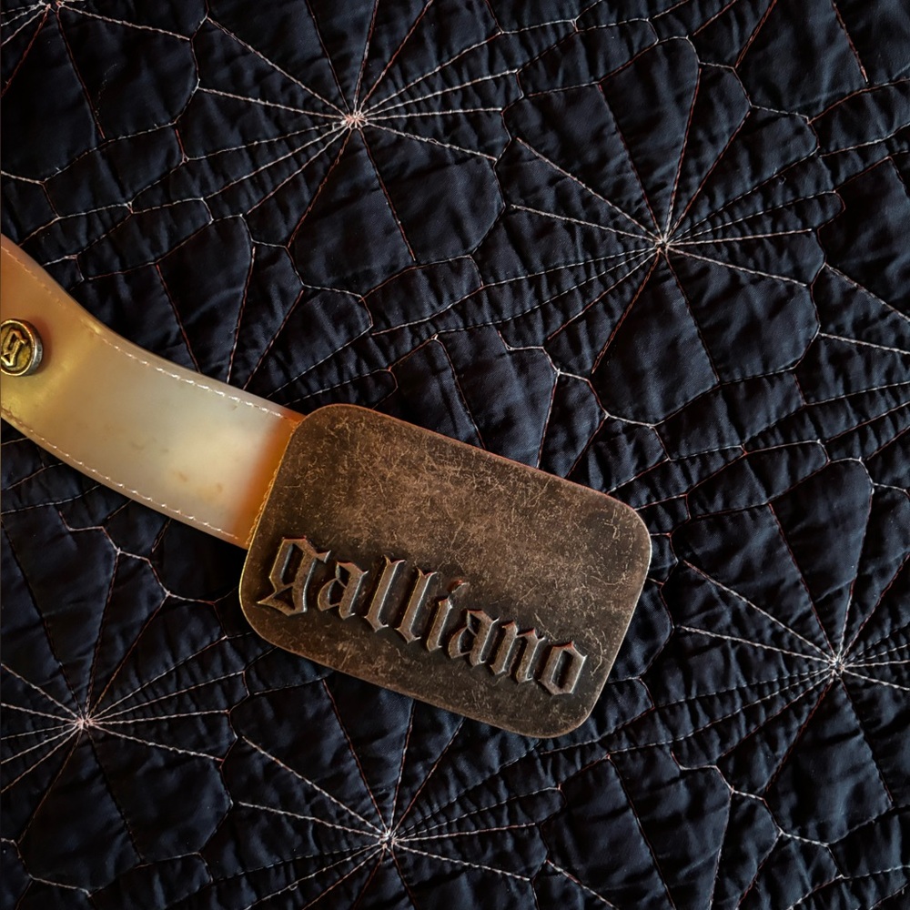 Galliano Cream belt